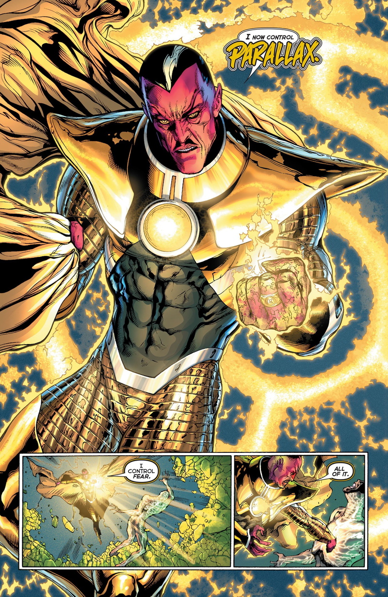 2K, Sinestro, Green Lantern