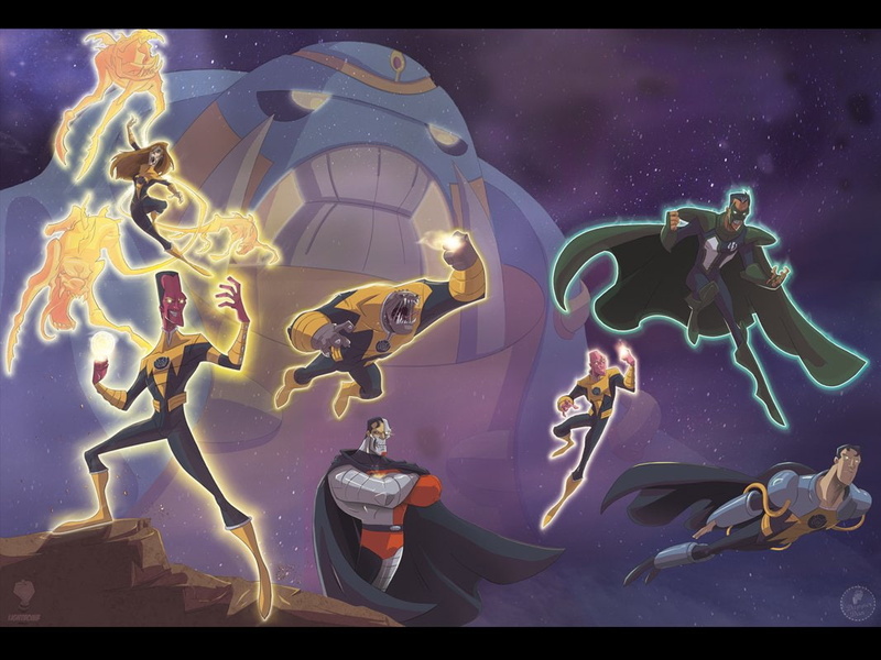 Sinestro Corps, Cartoon, Comics, 480P
