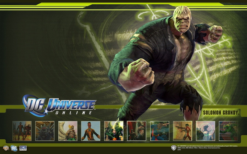 Video Game, DC Universe Online, Solomon Grundy, 1080P, DC Comics