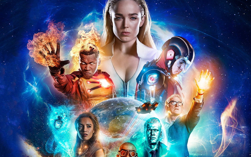 Dominic Purcell, Nick Zano, hero, super, 4K, poster, Brandon Routh, Legends Of Tomorrow Season 3, TV Series, Victor Garber, 4k