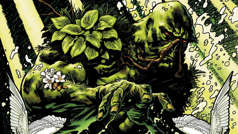 statue, sculpture, leaf, nature, sunlight, alan moore swamp thing comic books vertigo, representation, craft, creativity, low angle view, art and craft