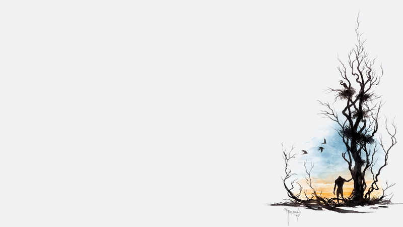 snow, no people, sky, tree, branch, tranquility, beauty in nature, scenics - nature, white color, copy space, winter, bare tree, cut out, nature, clear sky