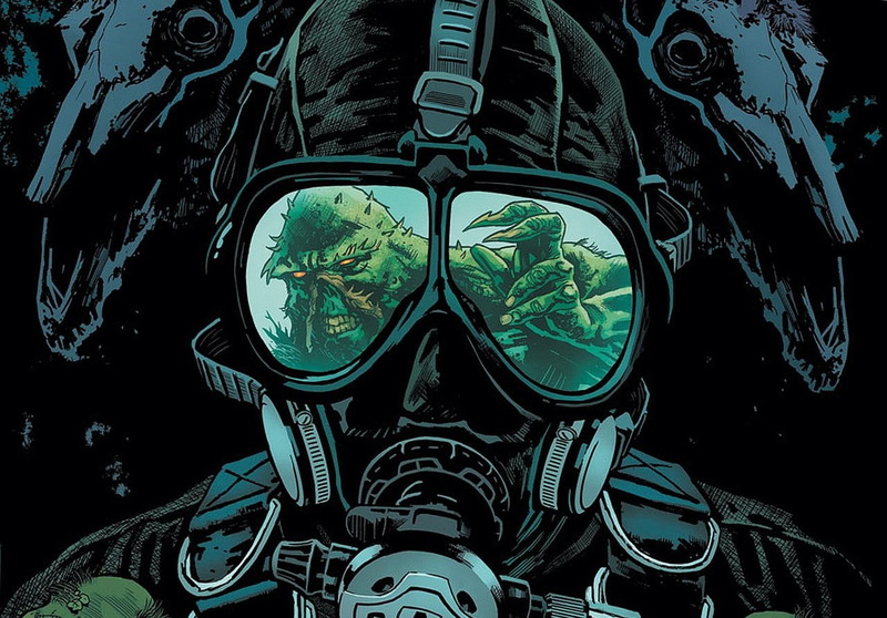 sea, dc comics comics swamp thing, swimming, science, outdoors, pattern, technology, equipment, water, art and craft, day, nature, architecture, no people