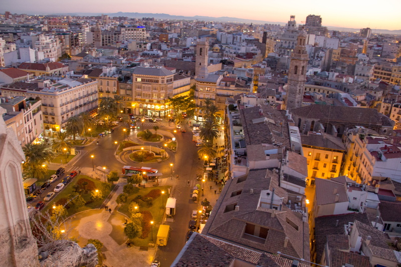 valencian community, square, vertigo, 5K, roofs, residential district, tourism, building exterior, crowded, nature, height, piazza, movida, big city, urban area