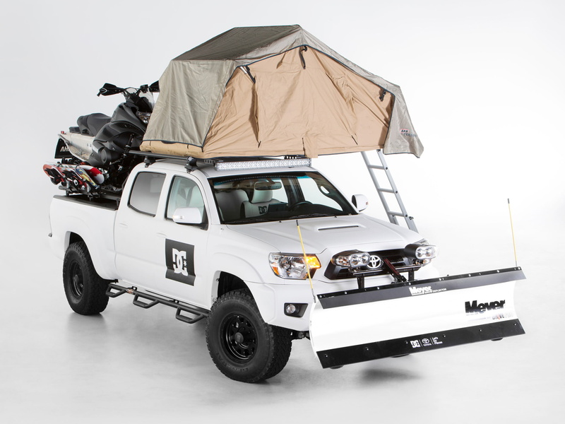 xgames, toyota, camping, 4x4, offroad, snowmobile, dc shoes, 1080P, 2013, tacoma, winter