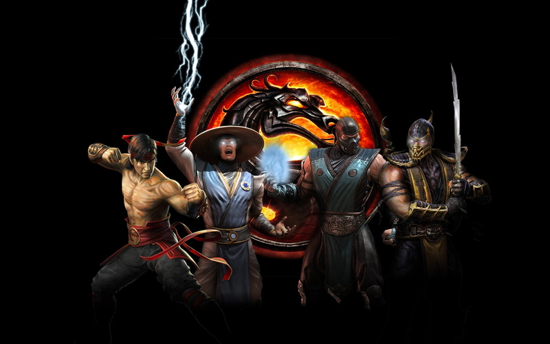 black, hd, kombat, 1080P, video games, mortal
