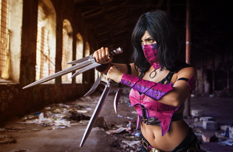 Cosplay, Mortal Kombat, Women, 720P, Mileena (Mortal Kombat)
