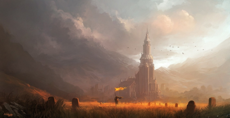 Knights, Andreas Rocha, 720P, fantasy Art