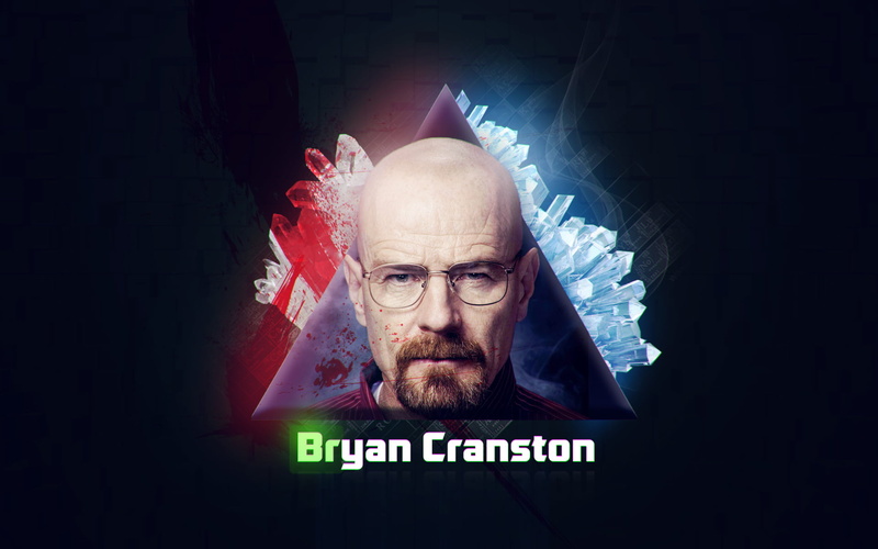 portrait, bizarre, eyeglasses, Bryan Lee Cranston, bryan, mature men, one person, front view, mature adult, killer, indoors, black background, mid adult men