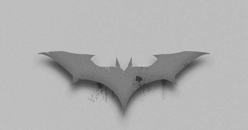 bat wings, comic books, 8K, comic art, superhero, logo, minimalism, batwing, Batman, gray, DC Comics