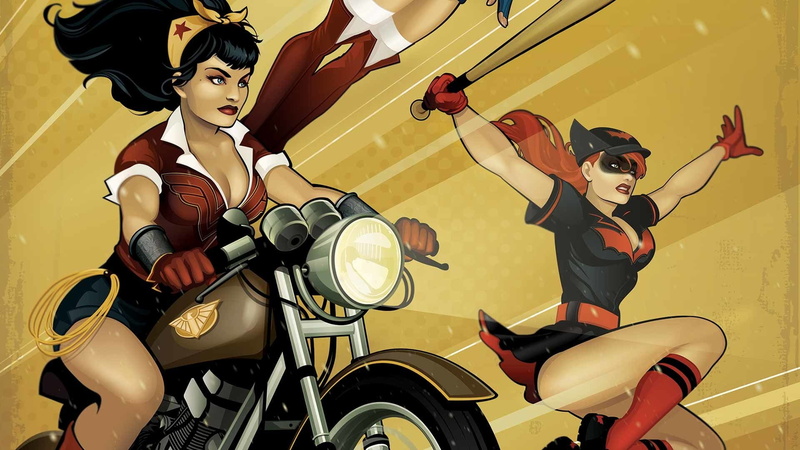 Comics, Bombshells, Batwoman, DC Bombshells, Wonder Woman, 1080P