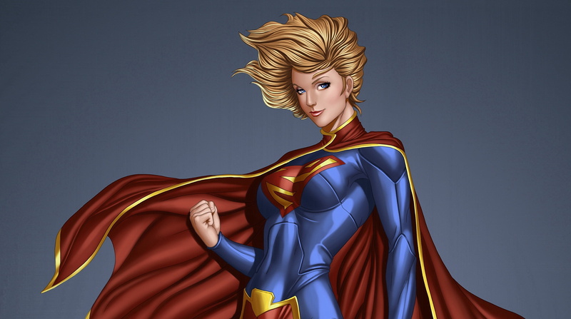 Supergirl, cloak, girl, 2K, costume, art, look, comics, DC Comics, Kara Zor-El