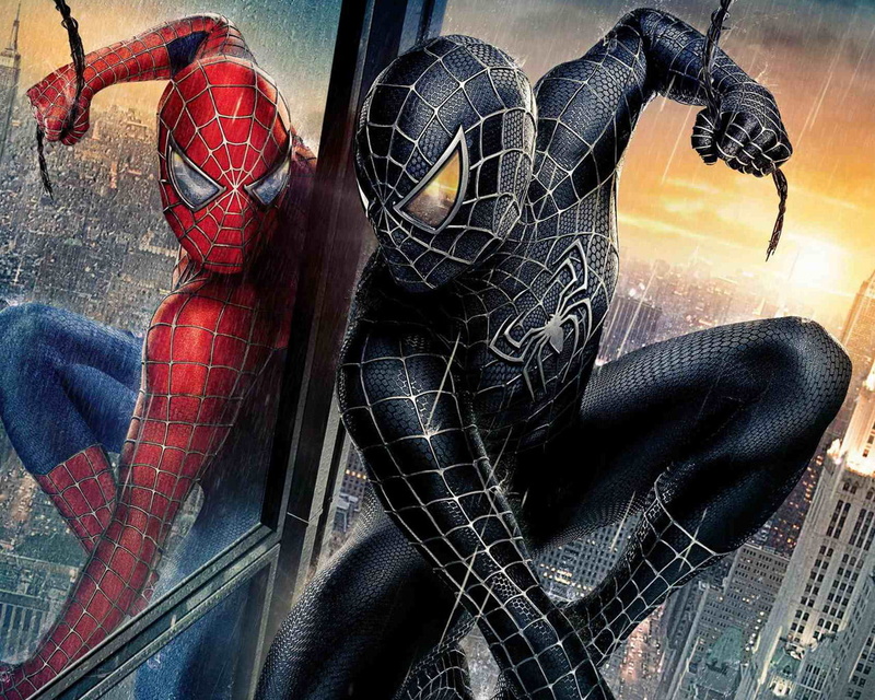 super, hero, black, man, super power, movies, 720P, red, clothes, power, spider