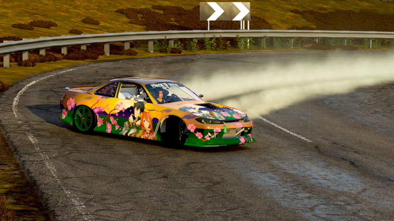 Drifting, anime, Forza Horizon 4, shield hero, livery, 1080P, Iwatani Naofumi, formular drift, Japan, Raphtalia, video game art, Tate no Yuusha no Nariagari