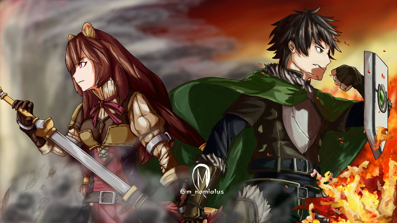 2K, Raphtalia (The Rising of the Shield Hero), The Rising of the Shield Hero, Anime, Naofumi Iwatani
