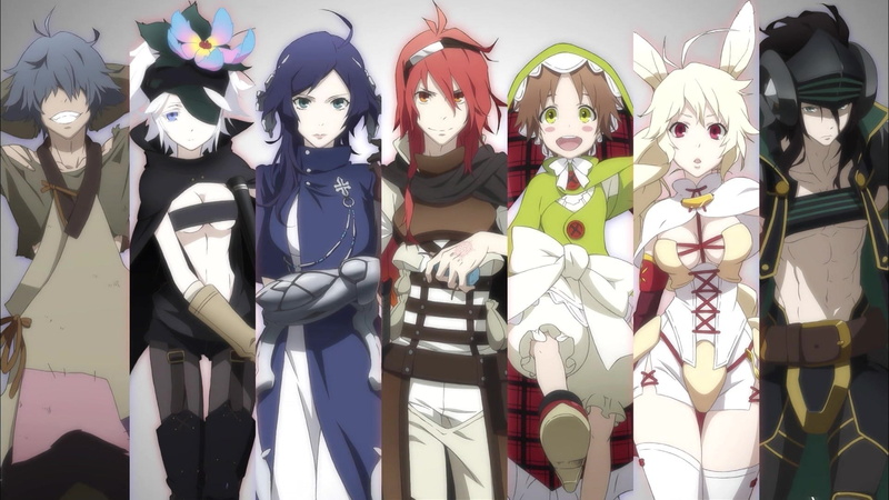 Chamo Rosso, Mora Chester, Adlet Mayer, Goldof Auora, anime, Nashetania Loei Piena Augustra, Rokka No Yuusha, 1080P, Fremy Speeddraw, Hans Humpty