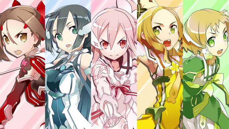 4K, Togo Mimori, Inubouzaki Fu, Anime, Inubouzaki Itsuki, Yuki Yuna, Miyoshi Karin, Yuuki Yuuna wa Yuusha de Aru