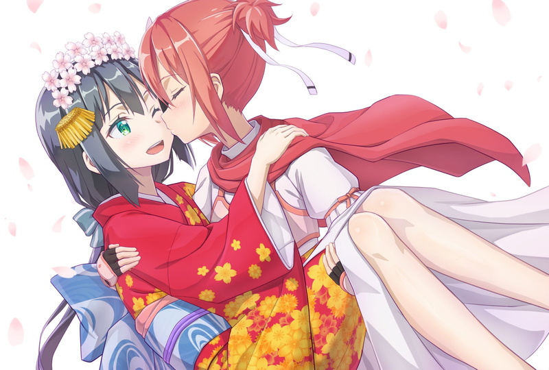 Togo Mimori, Yuuki Yuuna wa Yuusha de Aru, Anime, Yuki Yuna, Yuri, 1080P