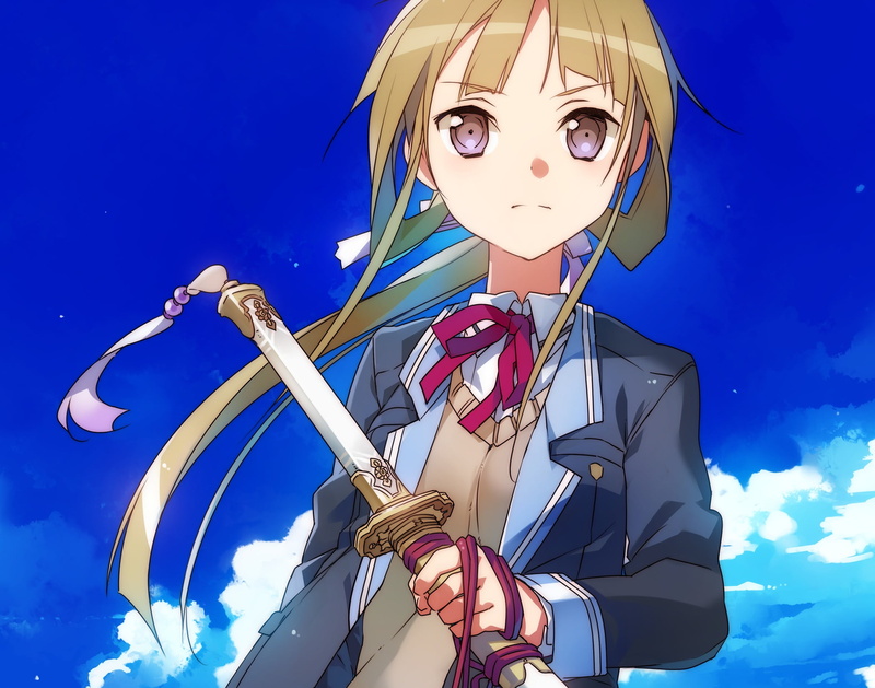 1080P, Nogi Wakaba, Girl, Anime, Sword, Yuuki Yuuna wa Yuusha de Aru