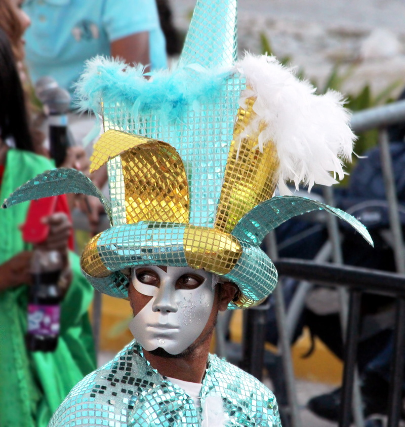 hairstyle, adult, golden, carnival mask, traditional clothing, fancy dress, view, outdoors, carnival - celebration event, views, hat, one person, headdress