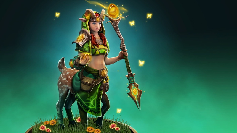 Valve Corporation, Defense of the ancient, hero, Valve, Enchantress, video games, Dota 2, 1080P, Dota