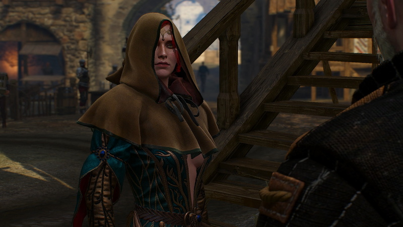 1080P, Triss Merigold, the enchantress, The Witcher 3 Wild Hunt, The Witcher 3