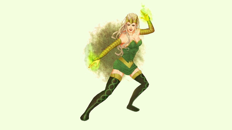 1080P, Amora, Comics, Enchantress (Marvel)