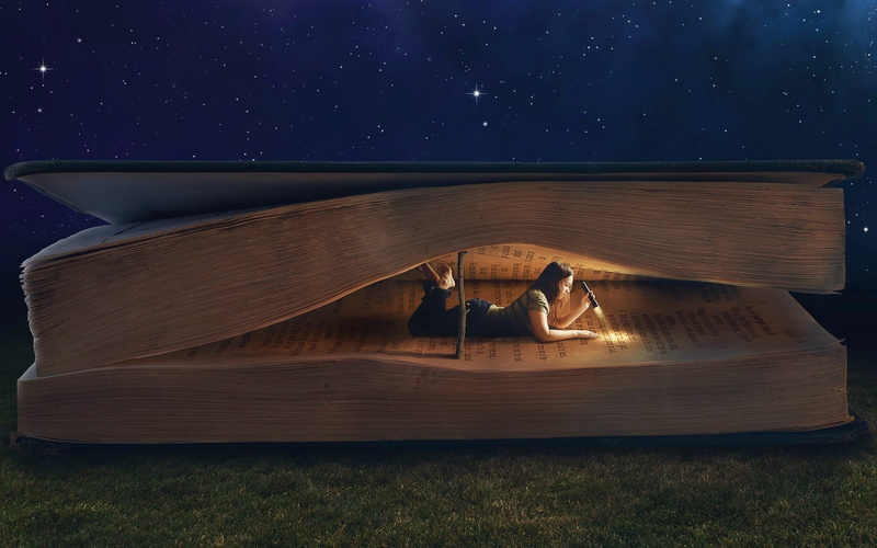 females, grass, artistic, art, surreal, girls, college, stars, words, humor, school, letter, manipulation, digital, funny, women, books, study, sky, 1080P