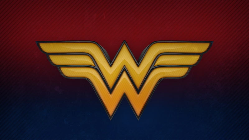 Wonder, Woman, k, d, 4K, Logo
