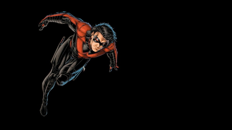 motion, one person, athlete, adult, copy space, elegance, side view, black background, vitality, Nightwing, strength, full length, indoors, 1080P, dancing