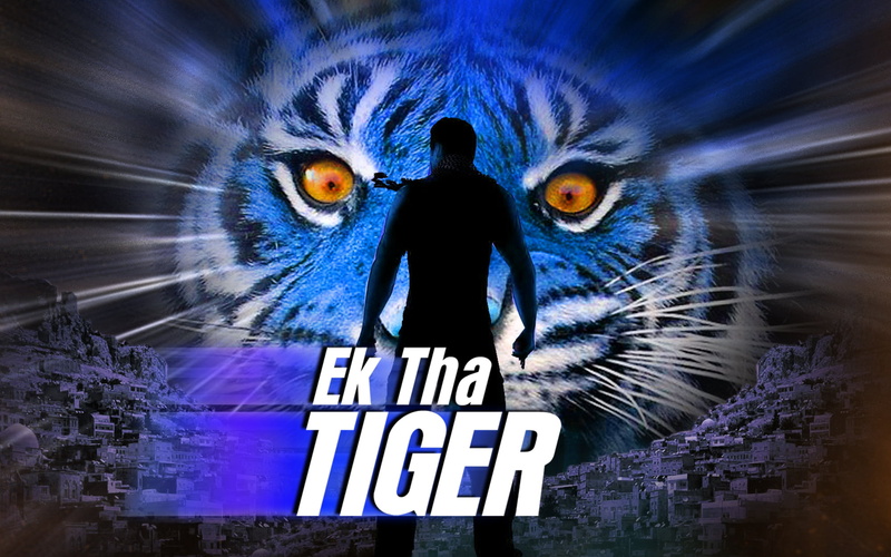 digital composite, bird, blue, 1080P, Bollywood Movies, capital letter, one animal, ek, human representation, ek tha tiger, tiger, western script, outdoors