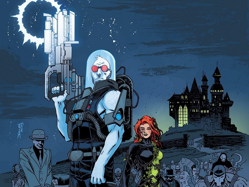 Comics, 720P, Poison Ivy, Riddler, Forever Evil: Rogues Rebellion, Mr. Freeze (DC Comics)