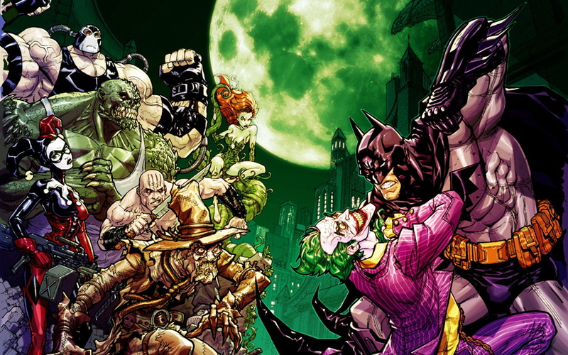 Joker, Batman, Poison Ivy, 720P, Bane (DC Comics), Harley Quinn, Scarecrow (Batman)