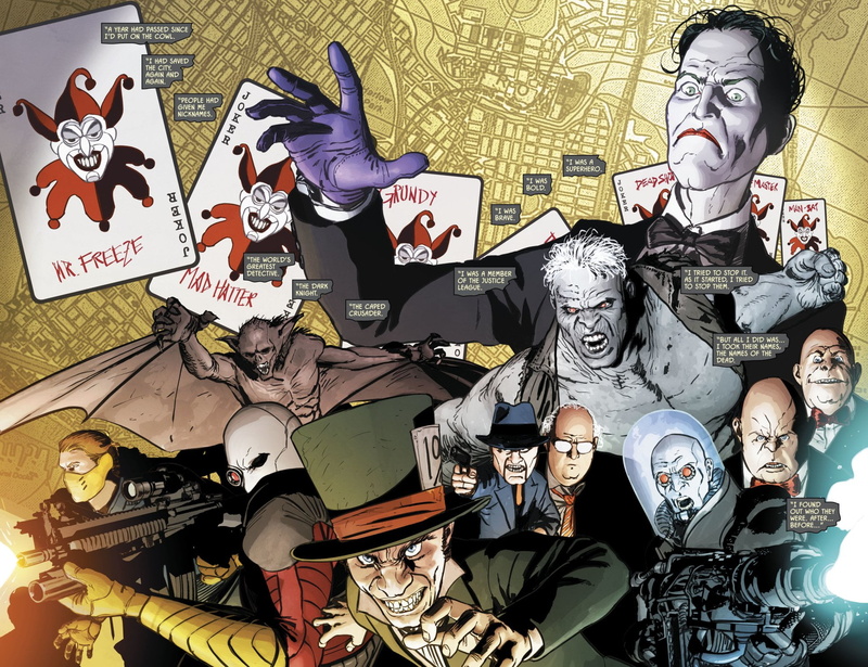 Comics, real people, women, representation, Joker, 1080P, Mr. Freeze (DC Comics), creativity, wall - building feature, Scarecrow (Batman), high angle view