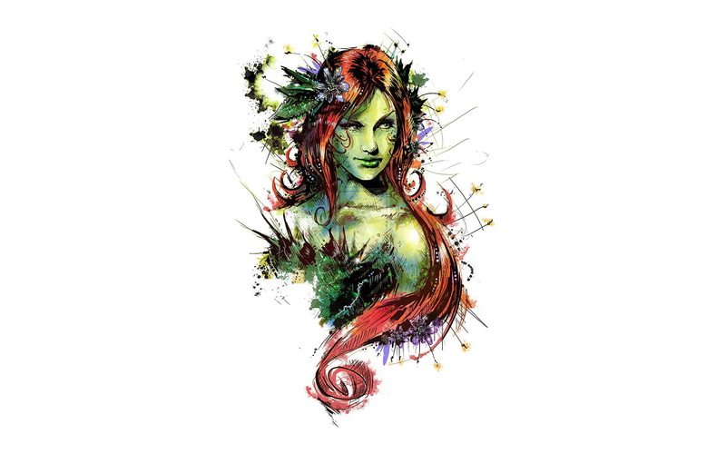 1080P, DC Comics, Batman, Poison Ivy