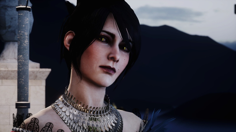 morrigan, (character), one person, jewelry, 1080P, close-up, x, young adult, inquisition, people, px, focus on foreground, Morrigan, 1920x1080 px, clothing