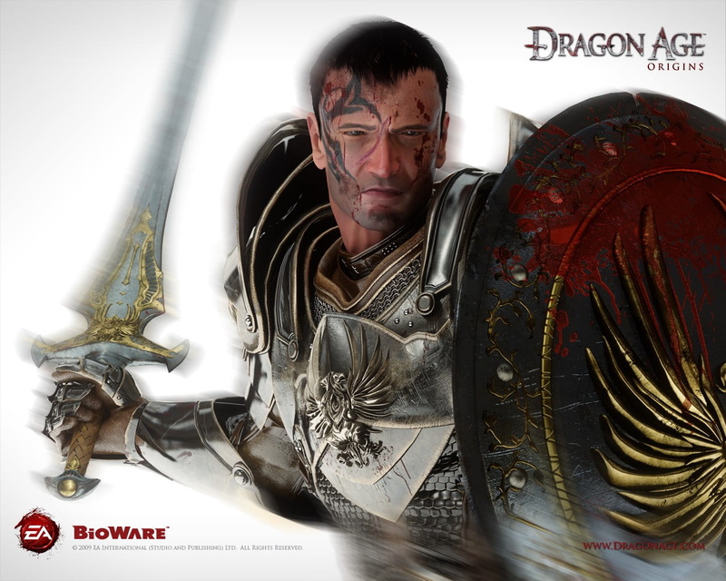 senior men, lifestyles, mature men, waist up, adult, casual clothing, males, men, real people, portrait, Dragon Age: Origins, text, indoors, age, poster