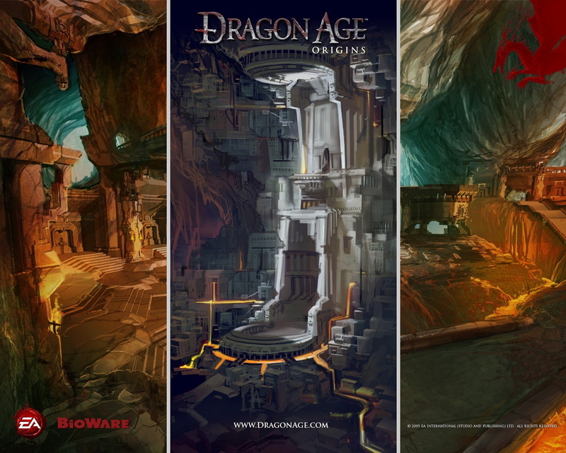 Dragon Age, 720P, collage, video games, Dragon Age: Origins