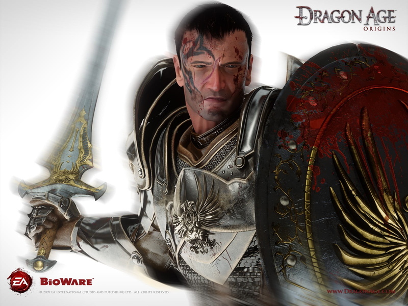 lifestyles, real people, Grey Warden, mature men, Dragon Age: Origins, communication, wooden, adult, one person, front view, Dragon Age, art and craft