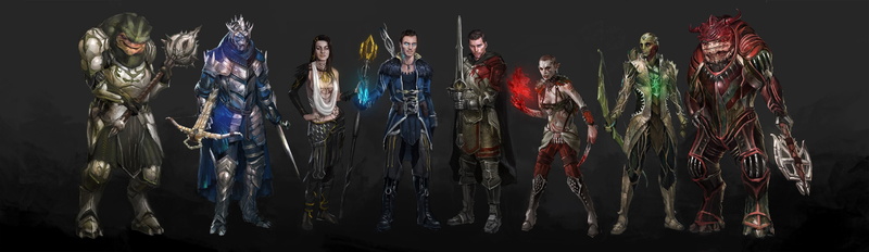 warrior, adventure, age, origins, 2K, fantasy, rpg, dragon, action, fighting