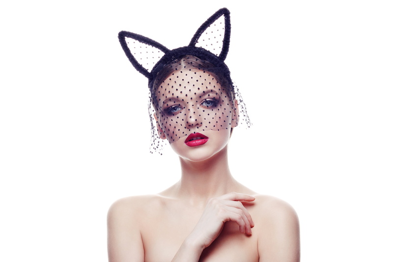 Alena, Evgeniy Bulatov, 4K, sponge, veil, makeup