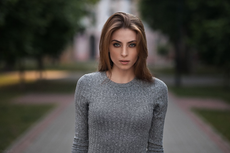 Dmitry Shulgin, park, women, Nadya, portrait, 1080P