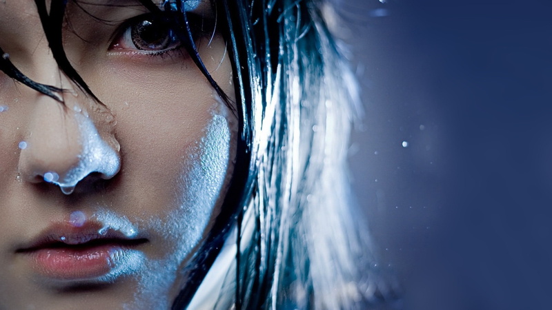 digital art, 2K, Resident Evil, model, Kristina Kroete