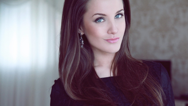 blue eyes, brunette, model, women, 1080P, Kristina Rodionova