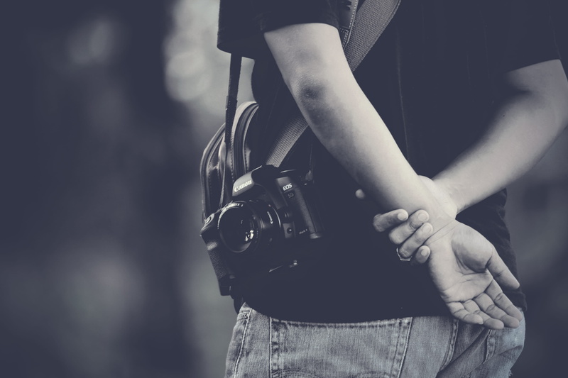 women, adult, security, human hand, wearing, health, blur, fashion, lifestyles, camera, hand, black and-white, portrait, standing, human body part, men