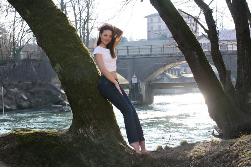 1080P, Adults, River, Model, Spanish, Lorena Garcia