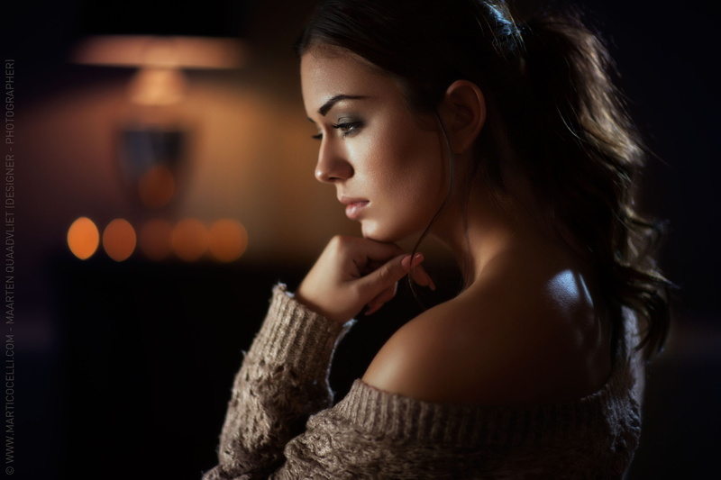 clothing, adult, waiting, looking, model, dark, brown hair, headshot, 1080P, brunette, young women, sweater, Maarten Quaadvliet, beautiful people, portrait