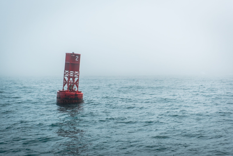 buoy, float, sky, pacific ocean, haze, floating on water, oregon, day, safety, ocean view, whale watching, moody, ocea, security, 5K, outdoors, beauty in nature