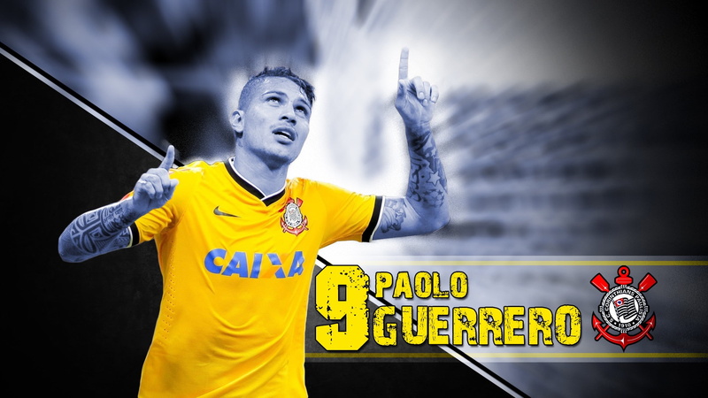 one person, Paolo Guerrero, adult, human body part, men, yellow, sign, communication, team sport, competition, Corinthians, text, human limb, success, waist up