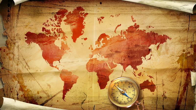 ancient civilization, built structure, map, roman, 5K, old, art and craft, architecture, clock, time, wall - building feature, human representation, indoors